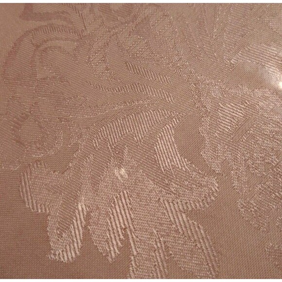 Vintage JC Penney Damask Tablecloth Caprice Round 70" 178 cm New - Picture 2 of 6